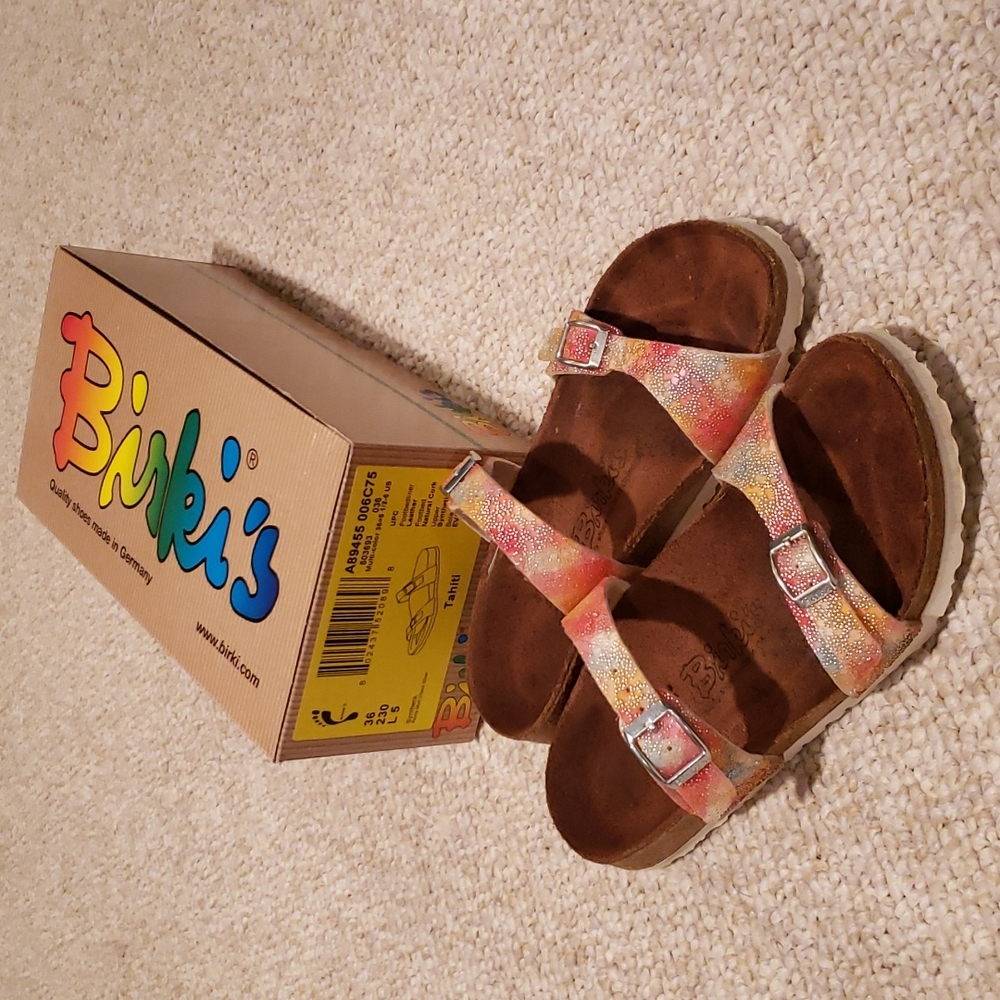 Birkenstock - Birki's "Tahiti" multicolor, size 36